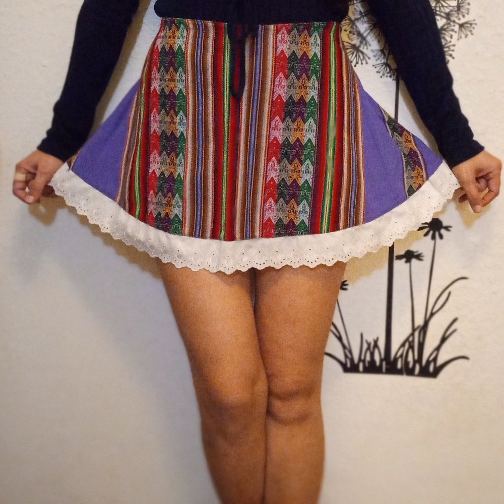 Peruvian mini skirt